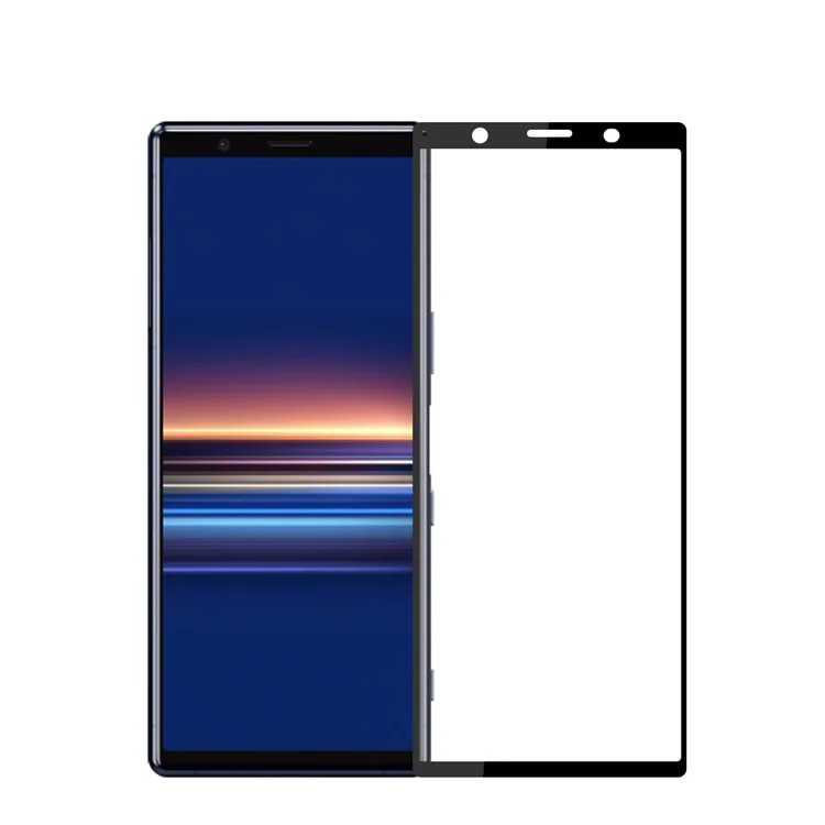 PINWUYO for Sony Xperia 5 Full Size 2.5D 9H Anti-Explosion Tempered Glass Screen Protector