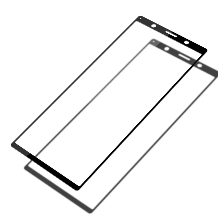 Pinwuyo Para Sony Xperia 5 Tamaño Completo 2.5D 9H Protector De Pantalla De Cristal Templado Anti-explosión