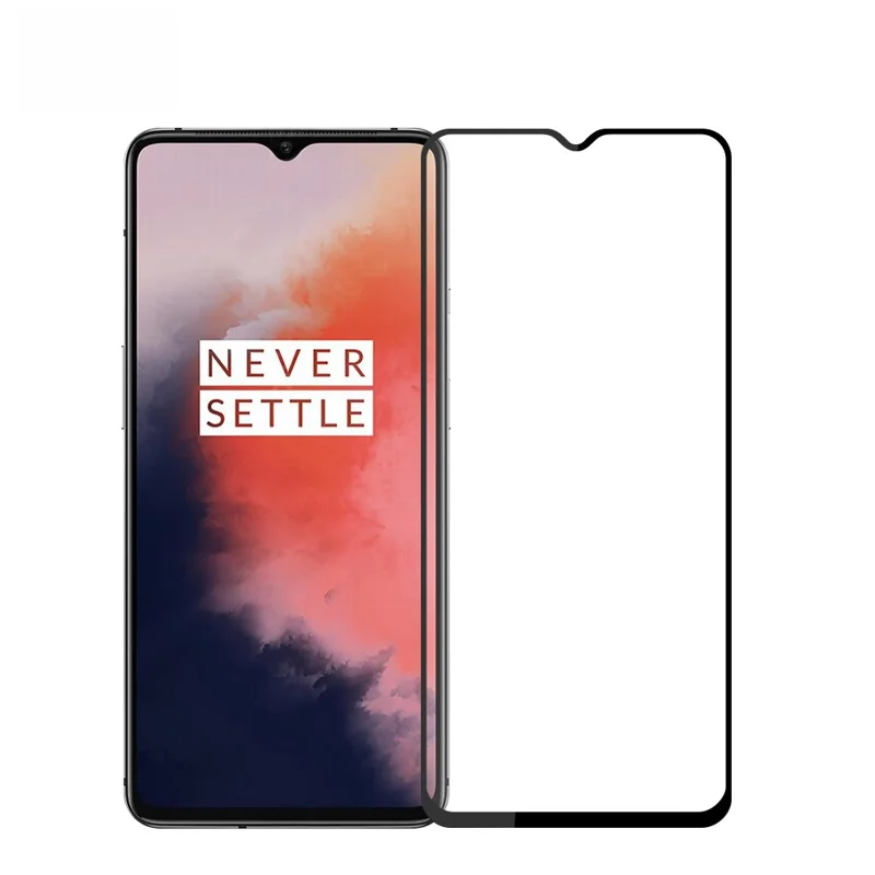 PINWUYO for OnePlus 7T Anti-explosion Film Full Size 2.5D 9H Tempered Glass Screen Protector