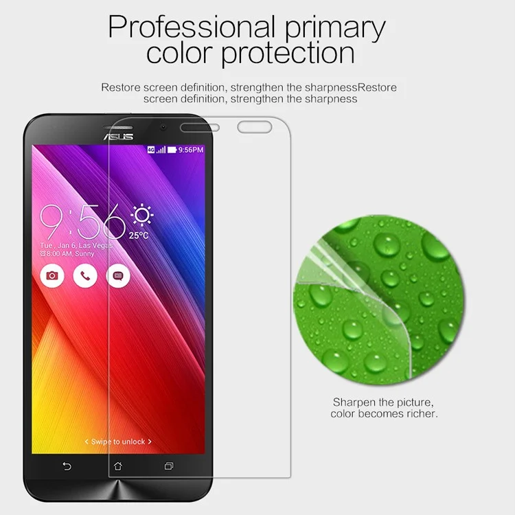 NILLKIN for Asus Zenfone Go (ZB452KG) Anti-fingerprint Clear Screen Protector Film
