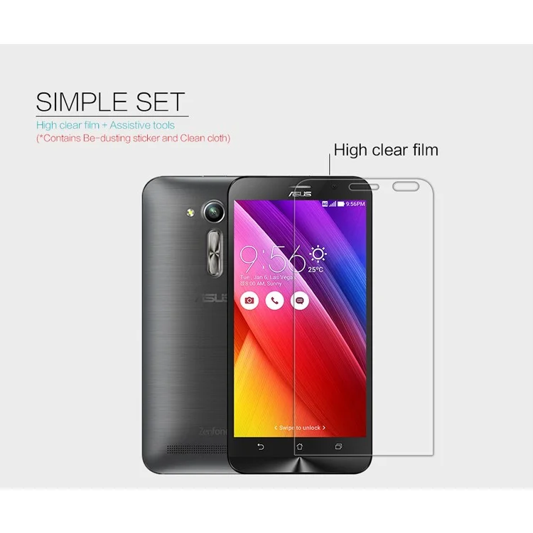 NILLKIN for Asus Zenfone Go (ZB452KG) Anti-fingerprint Clear Screen Protector Film