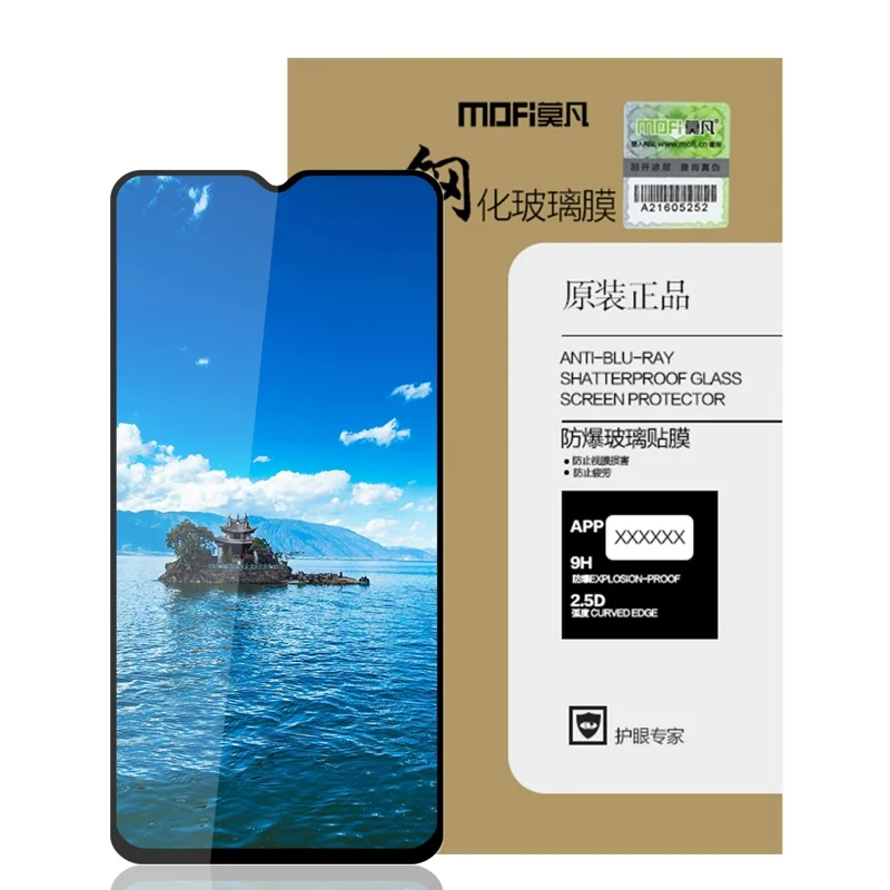 MOFI 2.5D 9H Couvrage Complet Film de Garde en Verre Trempé Pour OnePlus 7T