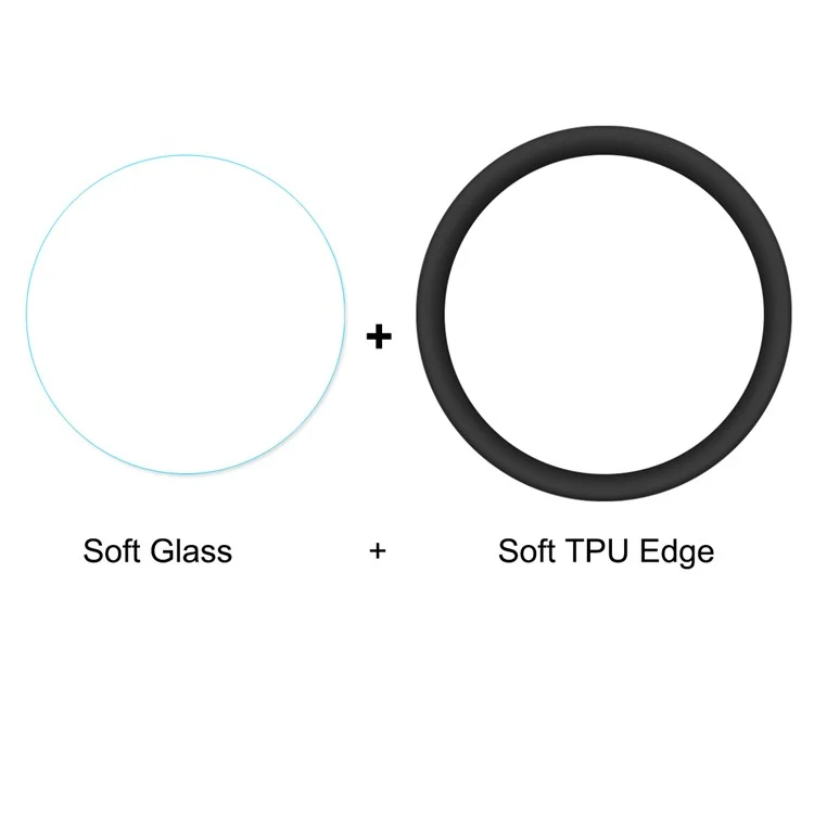 HAT PRINCE Full Size PMMA Glass Screen Film per Samsung Galaxy Watch Active2 44mm