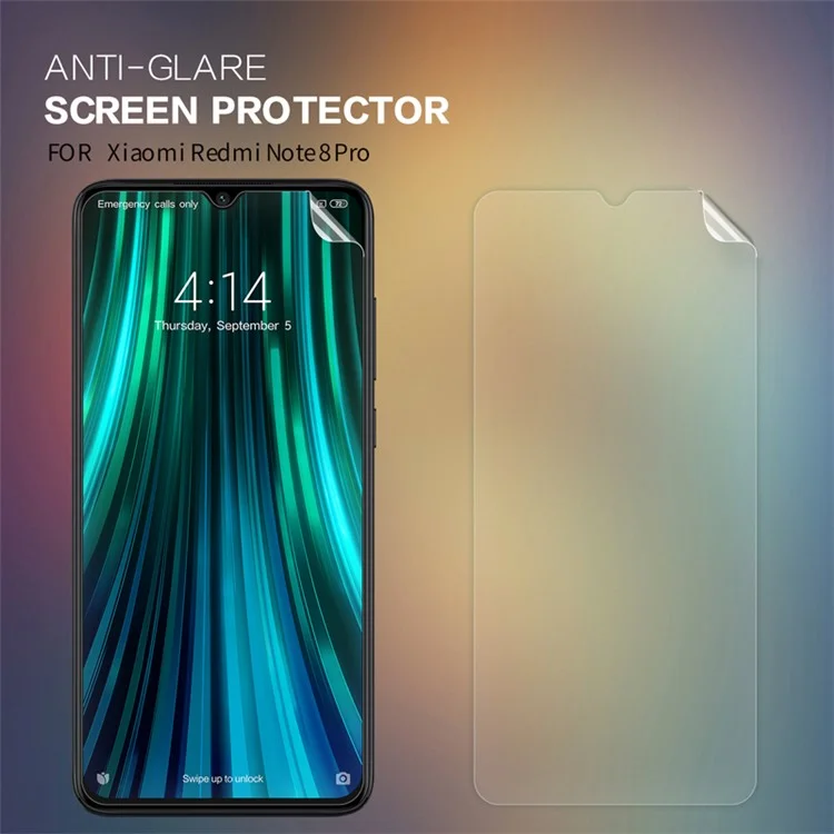 Pellicola Proteggi Schermo Anti-scratch Di Nillkin Opaco Per Xiaomi Redmi Nota 8 Pro