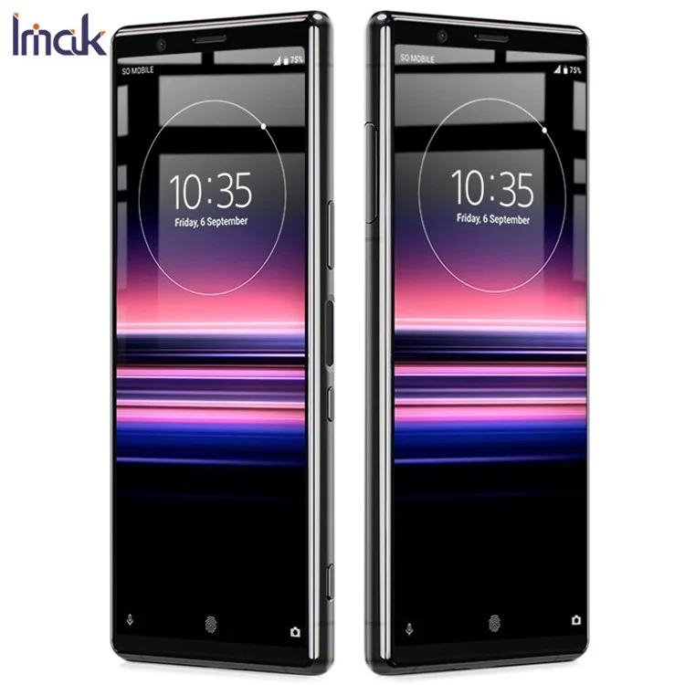 IMAK Tempered Glass Full Screen Protector Film per Sony Xperia 5