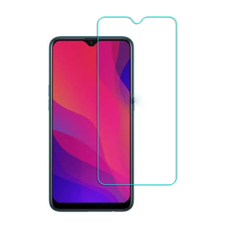 Verre Trempé De 0.3mm Trempé Protection Arc Edge Film Pour Oppo A5 (2020)