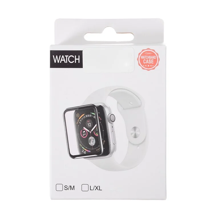 Rurihai Para Samsung Galaxy Watch Active2 40mm 3D Curvado [cola Completa] Protetor De Tela De Vidro Temperado