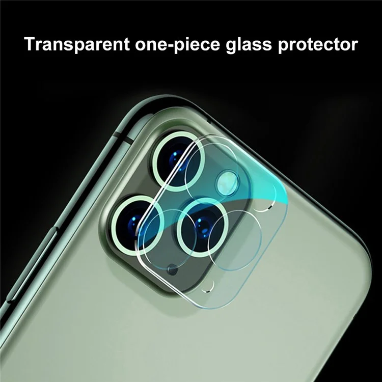 Chapeau Prince 0.2mm 9h 2.15d Arcs Arcs Arc Trempé Caméra Verre Caméra Lentilles De Protection Pour IPhone 11 Pro 5,8 Pouces / Iphone 11 Pro Max 6,5 Pouces