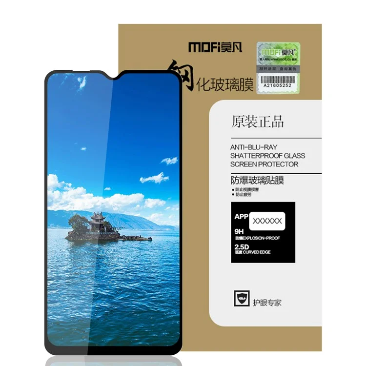 MOFI 2.5D 9H Protector de Pantalla de Teléfono de Vidrio Templado de Tamaño Completo Para Xiaomi Redmi 8