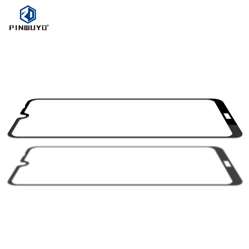 PINWUYO Anti-explosion Full Coverage Tempered Glass Guard Film for Xiaomi Redmi Note 8T