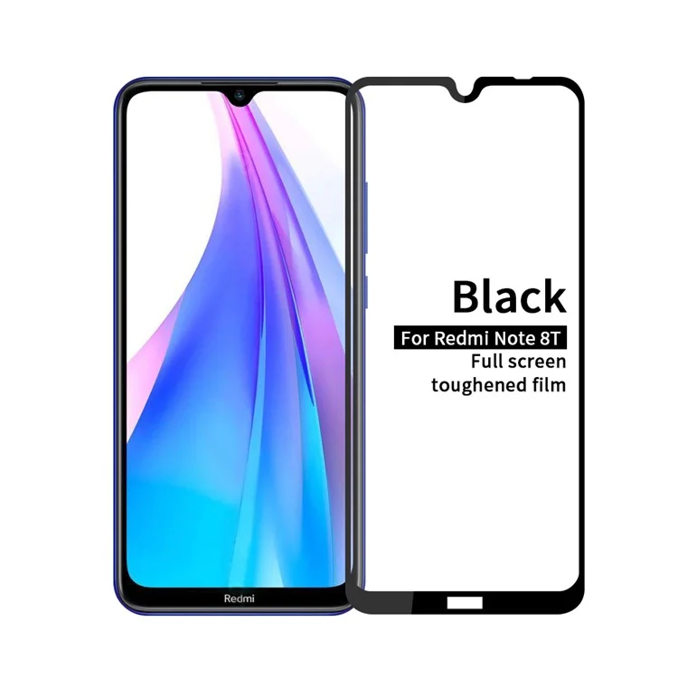 MOFI Anti-explosion Full Covering Tempered Glass Protector for Xiaomi Redmi Note 8T