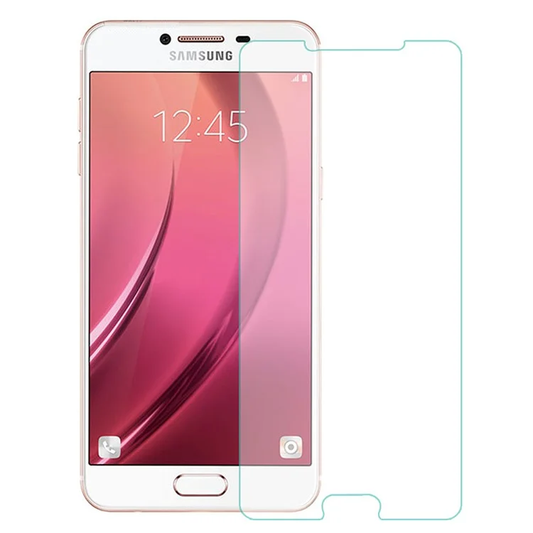 0.25mm Tempered Glass Screen Protector Guard for Samsung Galaxy C5 (Arc Edge)