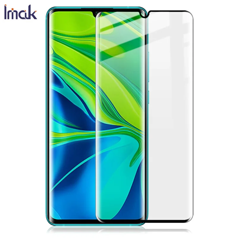 IMAK 3D Curved Full Cover Tempered Glass Screen Guard Film for Xiaomi Mi CC9 Pro/Mi Note 10/Mi Note 10 Pro