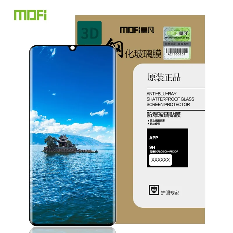 MOFI 3D Curved Tempered Glass Full Screen Protector for Xiaomi Mi CC9 Pro/Mi Note 10