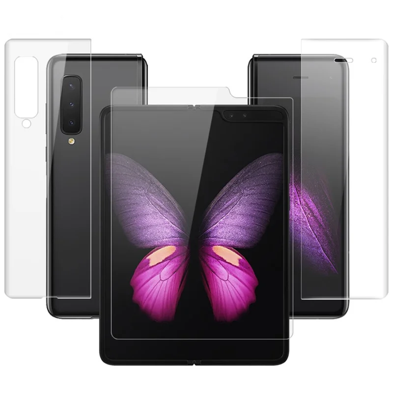 IMAK Hydrogel Film III for Samsung Galaxy Fold Phone Screen+ Inside Screen+ Back TPU Protective Film