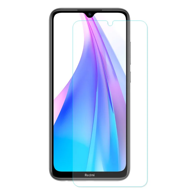 ENKAY HAT PRINCE 9H 0.26 مم 2.5D قوس حافة زجاج مقوى واقي للشاشة لجهاز Xiaomi Redmi Note 8T
