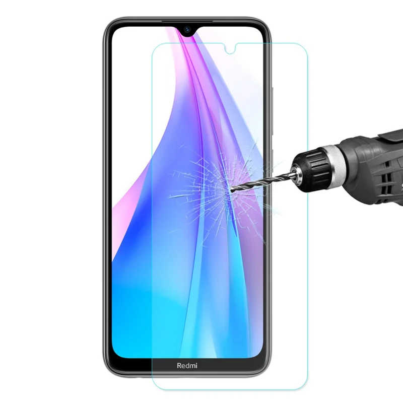 ENKAY HAT PRINCE 9H 0.26 مم 2.5D قوس حافة زجاج مقوى واقي للشاشة لجهاز Xiaomi Redmi Note 8T