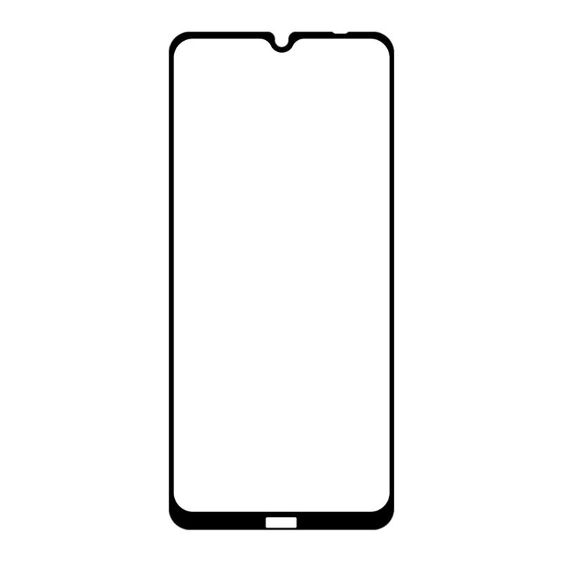 HAT PRINCE Full Glue Full Size 0.26mm 9H 2.5D Tempered Glass Screen Protector for Xiaomi Redmi Note 8T