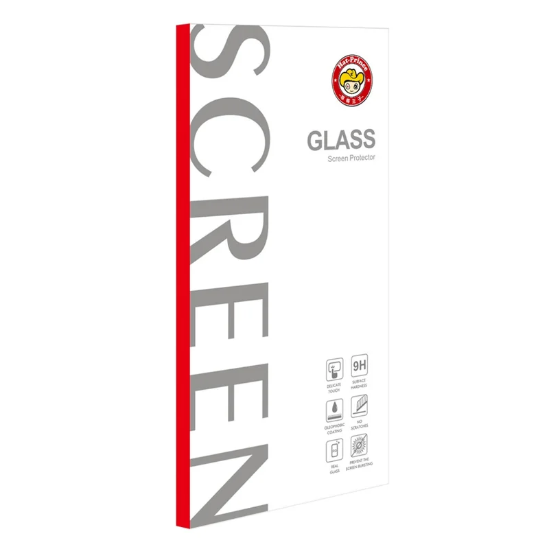 HAT PRINCE Full Glue Full Size 0.26mm 9H 2.5D Tempered Glass Screen Protector for Xiaomi Redmi Note 8T