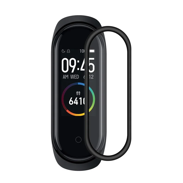 Hut Prince 3D PC Edge + PMMA Temperierte Gla -screenfilm Für Xiaomi Mi Band 4