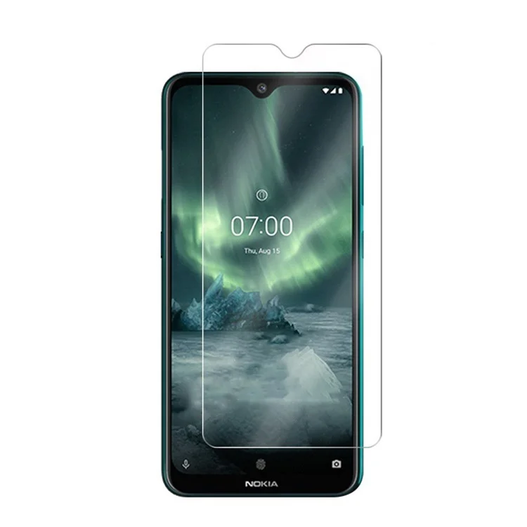 0.3mm Tempered Glass Screen Protective Film Arc Edge für Nokia 6.2/Nokia 7.2