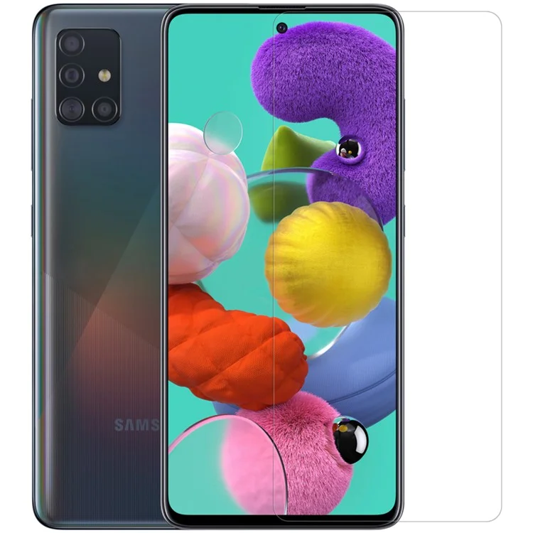 NILLKIN Anti-fingerprint HD LCD Screen Clear Guard Film per Samsung Galaxy A51