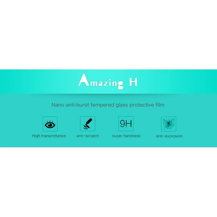 NILLKIN Amazing H for Samsung Galaxy J3 Pro Tempered Glass Screen Protector Anti-Explosion