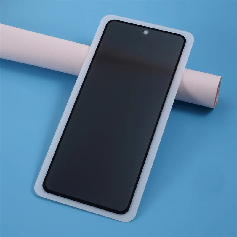 Anti-spion, anti-eksplosions, hærdet glas skærmprotector til Samsung Galaxy A51