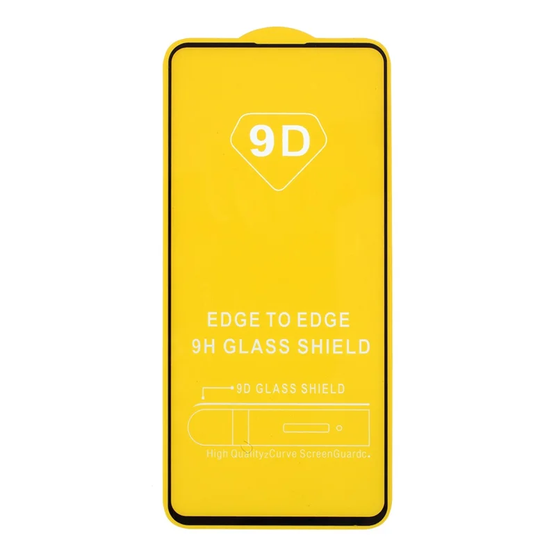 Silk Printing Full Phone Screen Cover Tempered Glass Film for Samsung Galaxy A71/Xiaomi Poco x2/Redmi K30