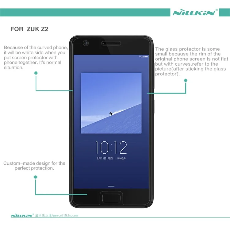 NILLKIN for Lenovo ZUK Z2 HD Clear Screen Protector Anti-fingerprint