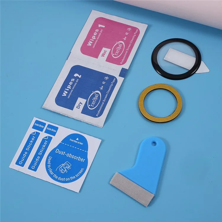 RURIHAI 3D Curved 0.26mm Full Glue Watch Screen Film Protector für Huawei GT2 42mm