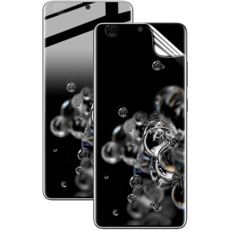 2 шт. / компл. IMAK Hydrogel Film 3 Full Soft Screen Protector для Samsung Galaxy S20 Ultra 5G