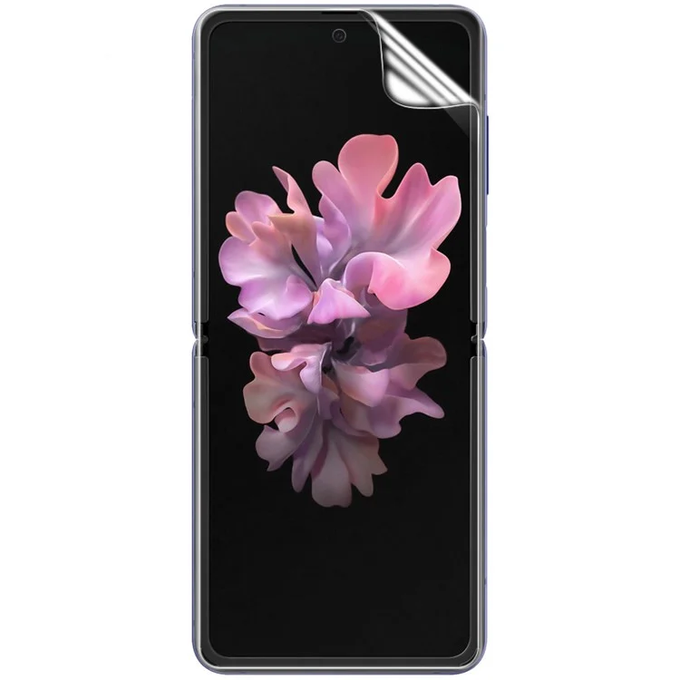 IMAK Soft Clearer Hydrogel Film III Full Coverage Screen Film+Back Film per Samsung Galaxy Z Flip