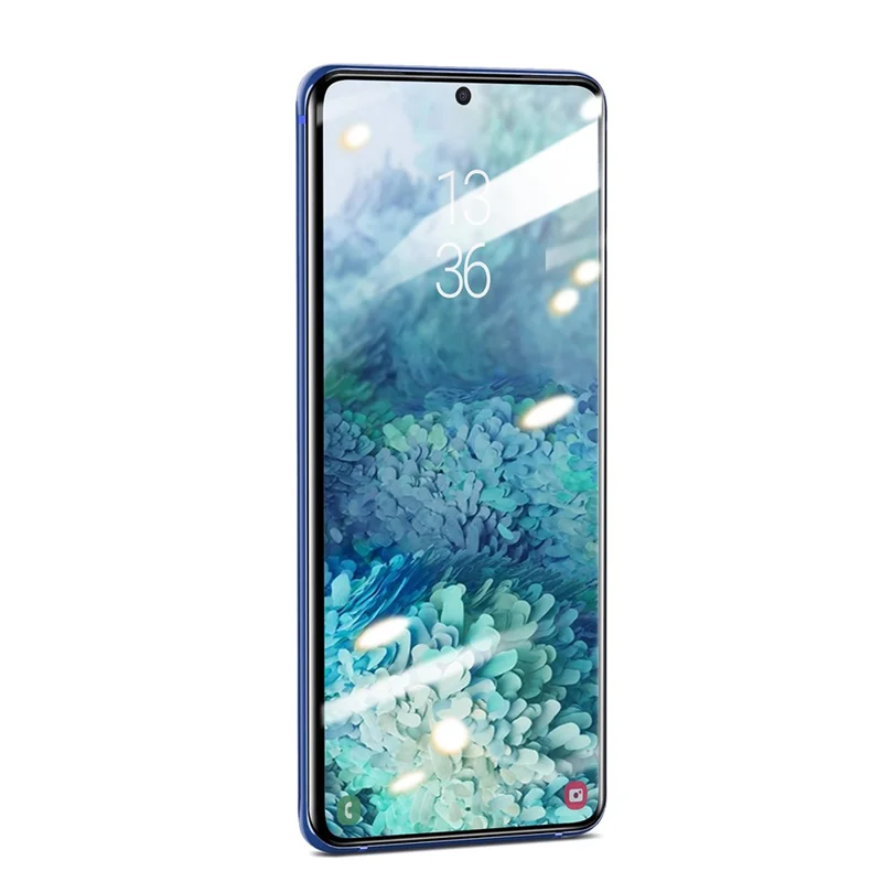 MOCOLO for Samsung Galaxy S20 4G/S20 5G 3D Curved [UV Light Irradiation] Full Cover Tempered Glass Screen Protector UV Film
