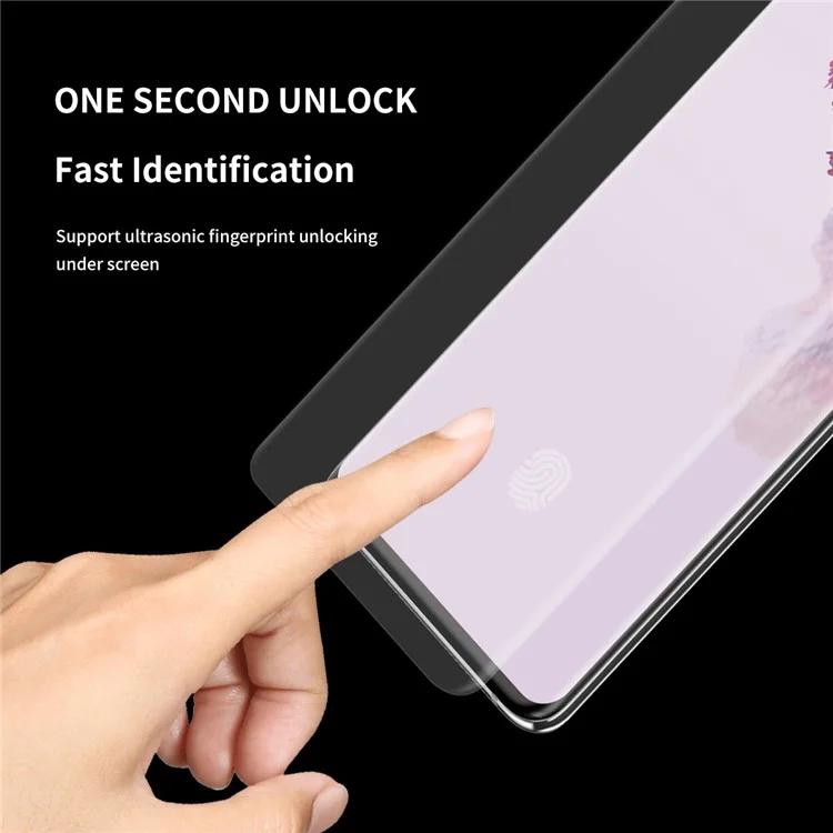 ENKAY HAT PRINCE 3D Full Screen Curved Hot Bending PET HD Screen Protective Film for Samsung S20 Plus