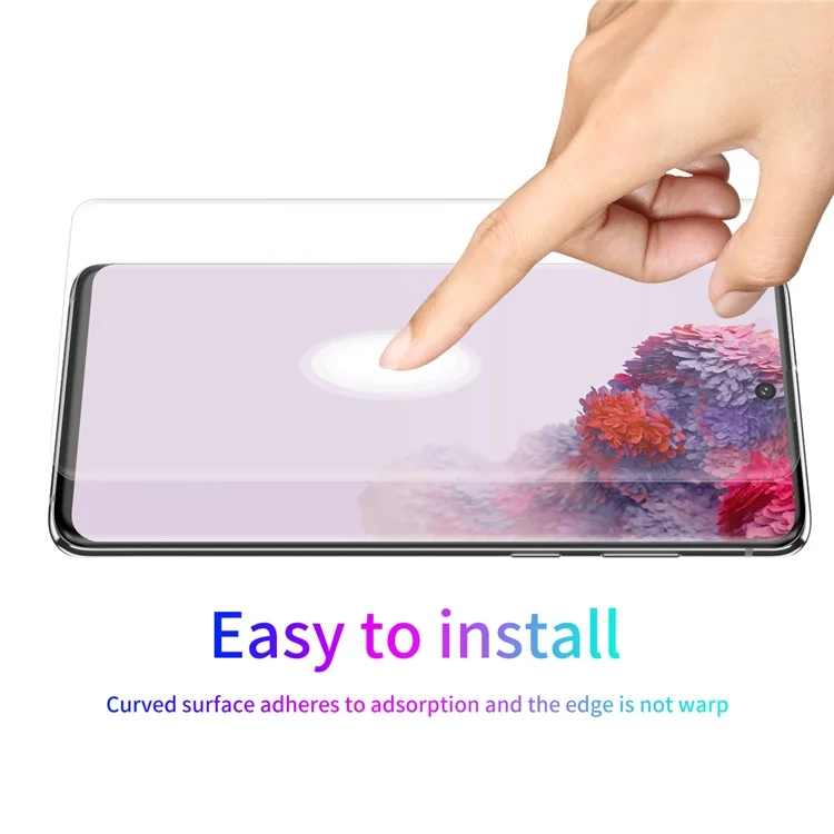 ENKAY HAT PRINCE 3D Full Screen Curved Hot Bending PET HD Screen Protective Film for Samsung S20 Plus