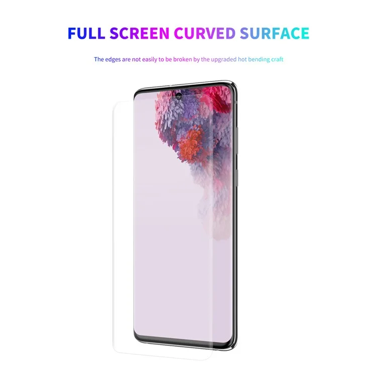ENKAY HAT PRINCE 3D Full Screen Curved Hot Bending PET HD Screen Protective Film für Samsung Galaxy S20 Ultra