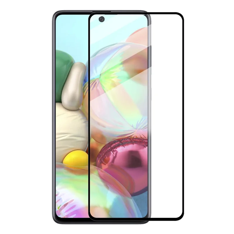 ENKAY HAT PRINCE Full Glue Full Coverage 0.26mm 9H 2.5D Tempered Glass Screen Protector Film for Samsung Galaxy A71