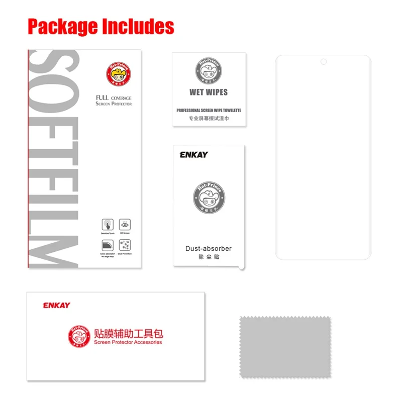 ENKAY HAT PRINCE 3D Full Screen Curved Hot Bending PET HD Screen Film for Samsung Galaxy S20 4G/S20 5G