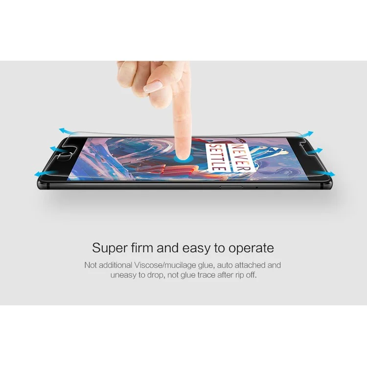 NILLKIN Amazing H+PRO for OnePlus 3T / 3 Tempered Glass Screen Protector Nanometer Anti-Explosion