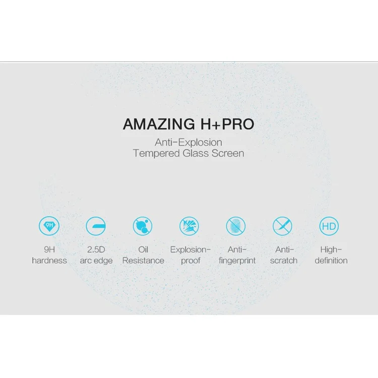 NILLKIN Amazing H+PRO for OnePlus 3T / 3 Tempered Glass Screen Protector Nanometer Anti-Explosion