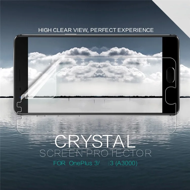 NILLKIN for OnePlus 3 A3000 / 3T Anti-fingerprint HD Clear Screen Protector Film