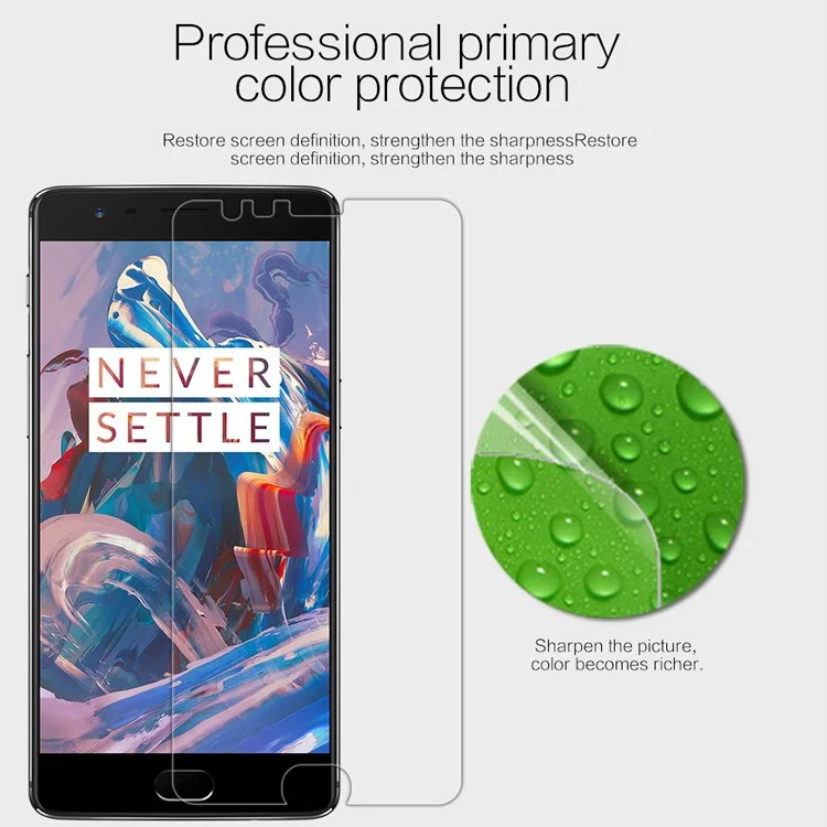 NILLKIN for OnePlus 3 A3000 / 3T Anti-fingerprint HD Clear Screen Protector Film