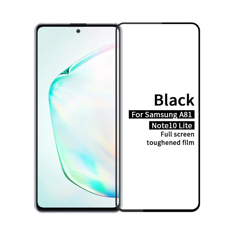 MOFI Anti-explosion Complete Covering Tempered Glass Screen Protector för Samsung Galaxy A81/Note 10 Lite