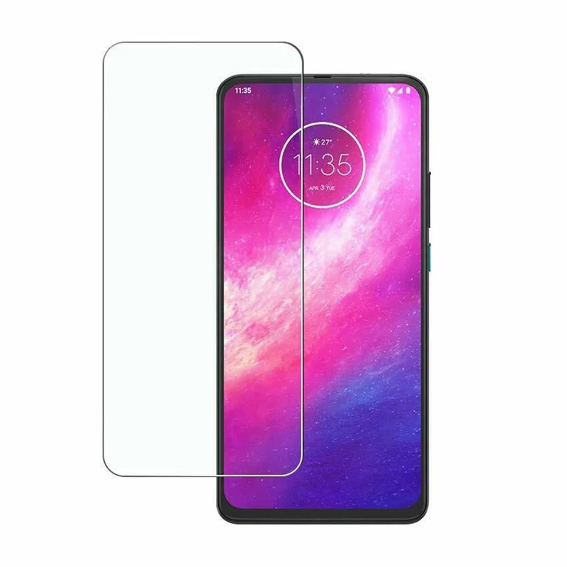 Para Motorola One Hyper 0.3 mm de la Pantalla de Vidrio Templado Protector de la Película Arco Del Borde Del Arco