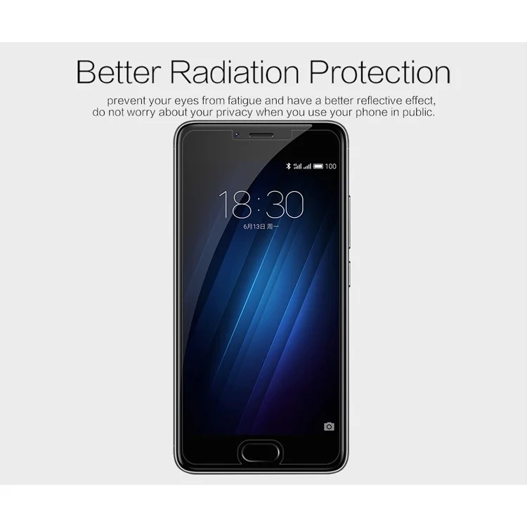NILLKIN Screen Protector Guard Film for Meizu m3s Scratch-resistant