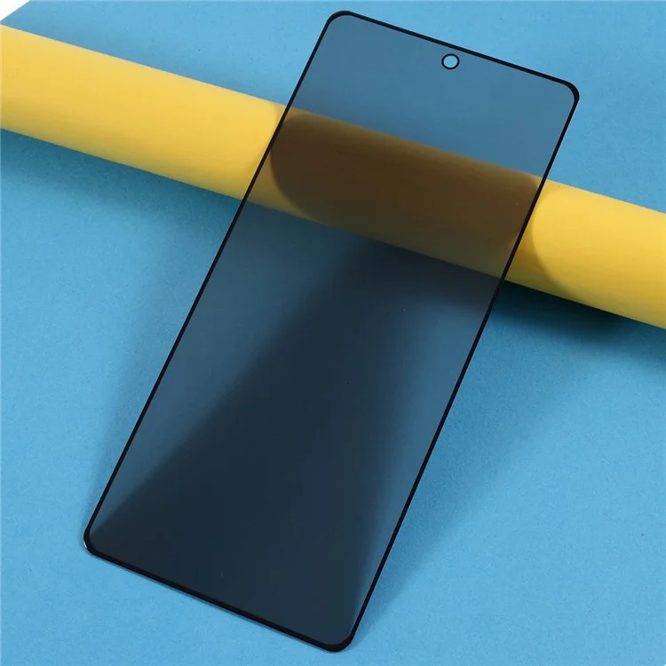 Для Samsung Galaxy A91 / S10 Lite Шелковая печать Anti-peep Full Screen Cover Закаленное стекло Протектор пленки