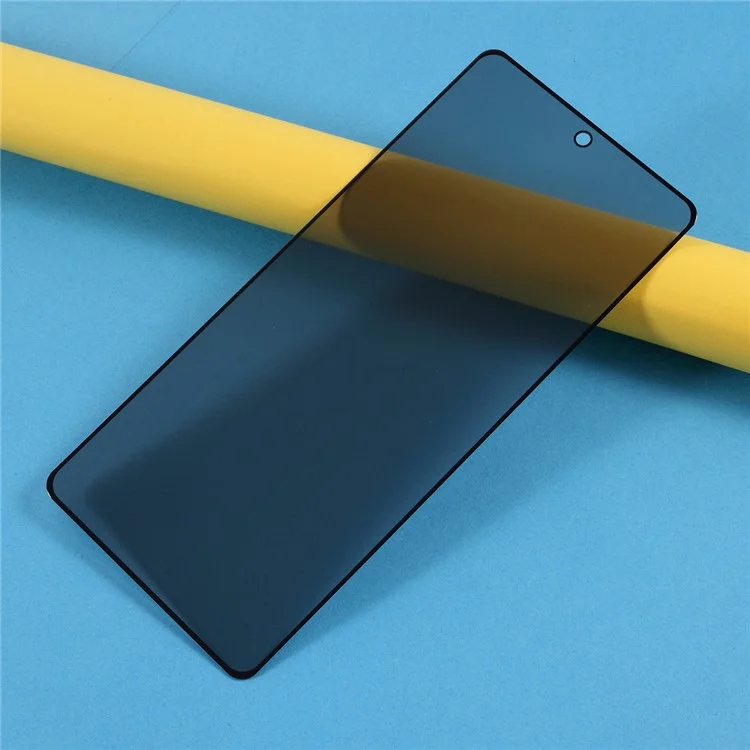 Для Samsung Galaxy A91 / S10 Lite Шелковая печать Anti-peep Full Screen Cover Закаленное стекло Протектор пленки
