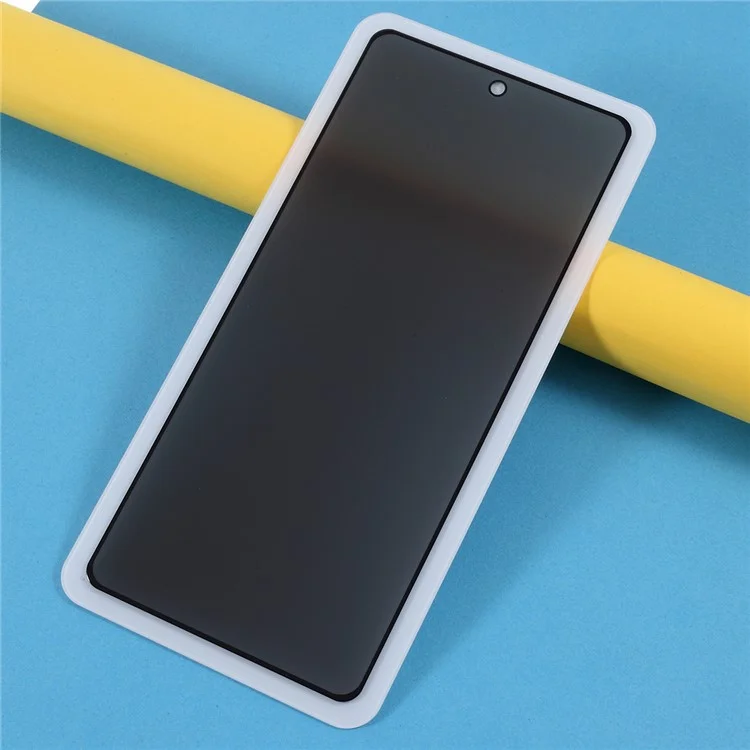 Для Samsung Galaxy A91 / S10 Lite Шелковая печать Anti-peep Full Screen Cover Закаленное стекло Протектор пленки