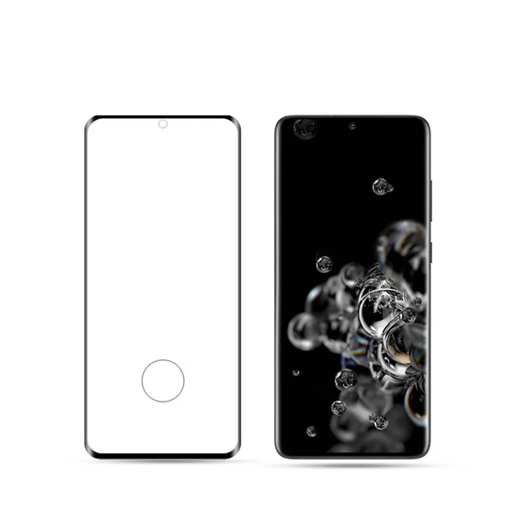 AMORUS pour Samsung Galaxy S20 Ultra [Protecteur d'écran en verre trempé 3D à couverture complète]